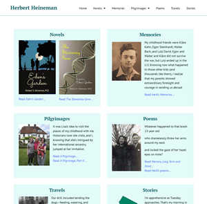 Herb Heineman's website home page