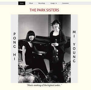 The Park Sisters home page
